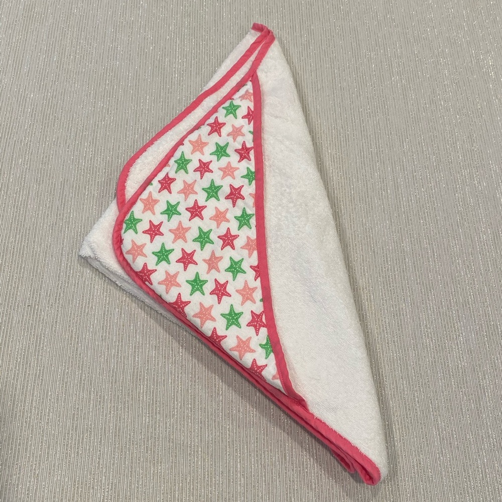 Just Bath Baby bath towel with stars